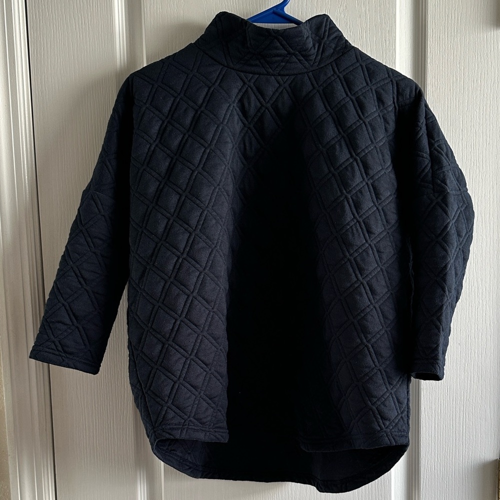 Tuckernuck Sport Quilted Funnel Neck Ally Sweater